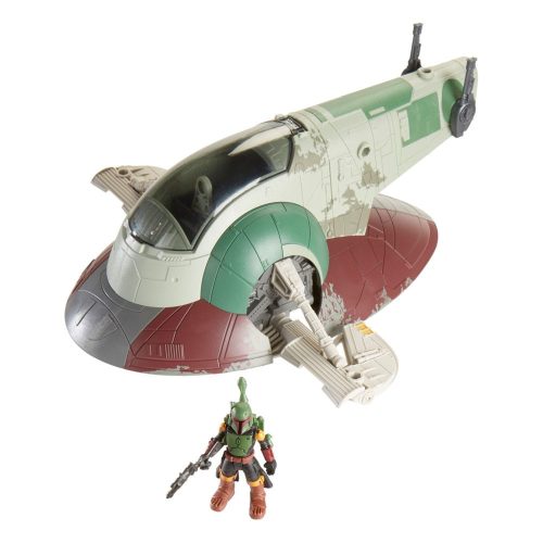 Star Wars Mission Fleet Jármű Figurával Firespray with Boba Fett 6 cm