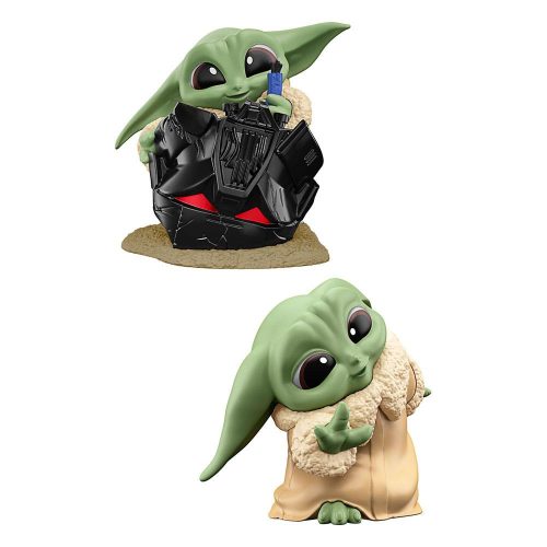 Star Wars Bounty Collection Figura 2-Pack Grogu Helmet Hijinks & Peek-A-Boo 6 cm