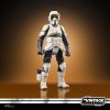 Star Wars: The Mandalorian Vintage Collection Vehicle with Figuras Speeder Bike with Scout Trooper & Grogu