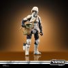 Star Wars: The Mandalorian Vintage Collection Vehicle with Figuras Speeder Bike with Scout Trooper & Grogu