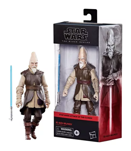 Star Wars Episode II Black Series Figura Ki-Adi-Mundi 15 cm