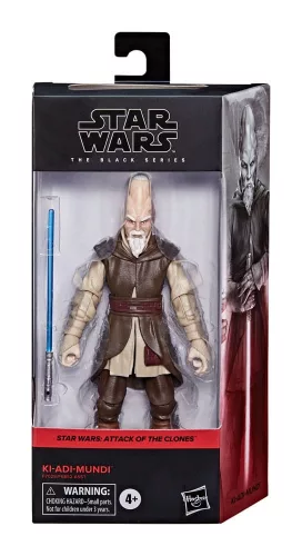 Star Wars Episode II Black Series Figura Ki-Adi-Mundi 15 cm