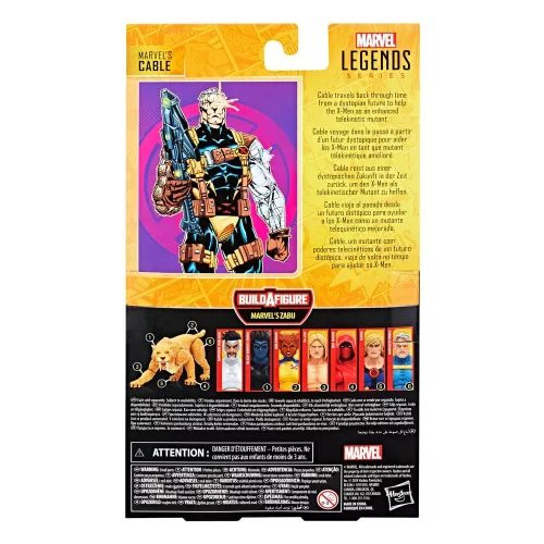 Marvel Legends Action Figure Marvel's Cable (BAF: Marvel's Zabu) 15 cm