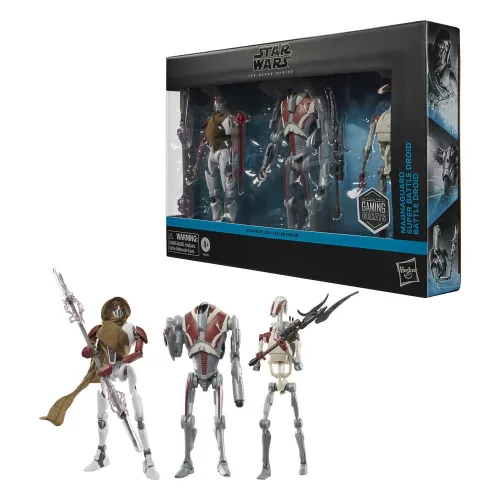 Star Wars Jedi: Survivor Black Series Figura 3-Pack Magna Guard, Super Battle Droid & Battle Droid