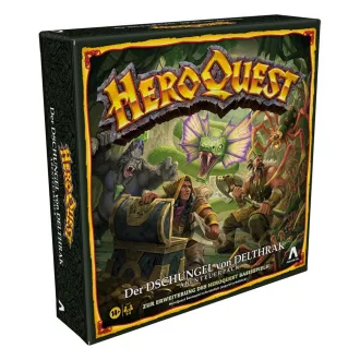   HeroQuest Board Game Expansion Der Dschungel von Delthrak Quest Pack *German Version*