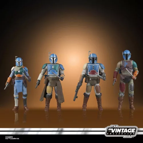 Star Wars The Mandalorian Vintage Collection Action Figure 4-Pack Mandalorian Shriek-Hawk 10 cm