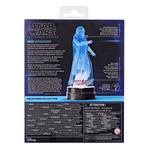 Star Wars Figura Black Series Holocomm Collection Mae (Assassin) 15 cm