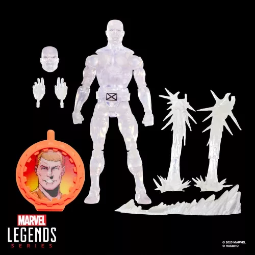 Secret Wars Marvel Legends Retro Action Figure Iceman 15 cm