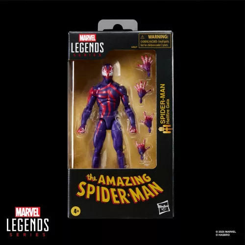 The Amazing Spider-Man Marvel Legends Action Figure Spider-Man Hellfire Gala 15 cm