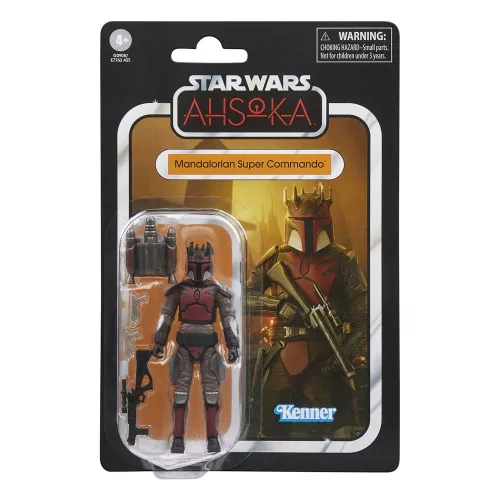 Star Wars: Ahsoka Vintage Collection Figura Mandalorian Super Commando 10 cm