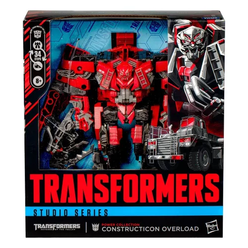 Transformers: Revenge of the Fallen Studio Series Leader Class Figura Power Collection Constructicon Overload 22 cm
