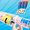 Fortnite NERF Frenz 4 Ever Blaster Pisztoly