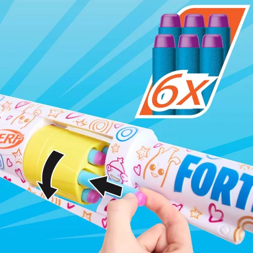 Fortnite NERF Frenz 4 Ever Blaster Pisztoly
