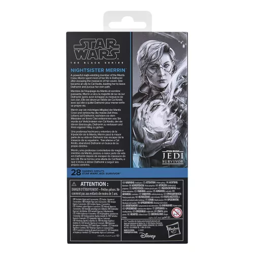 Star Wars Jedi: Survivor Black Series Figura Nightsister Merrin 15 cm