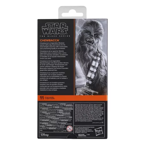 Star Wars Episode IV Black Series Figura Chewbacca 15 cm