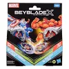 Beyblade X and Marvel Collab Captain America 4-70GB vs. Red Hulk 1-80R