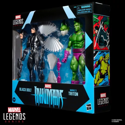 Inhumans Marvel Legends Action Figure 2-Pack Black Bolt & Marvel's Triton 15 cm