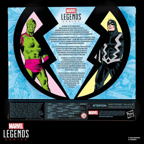 Inhumans Marvel Legends Action Figure 2-Pack Black Bolt & Marvel's Triton 15 cm