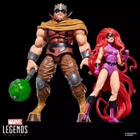   Inhumans Marvel Legends Action Figure 2-Pack Marvel's Medusa & Marvel's Gorgon 15 cm