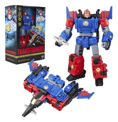 Transformers Age of the Primes Voyager Class Action Figure The Thirteen: Nexus Prime 16 cm