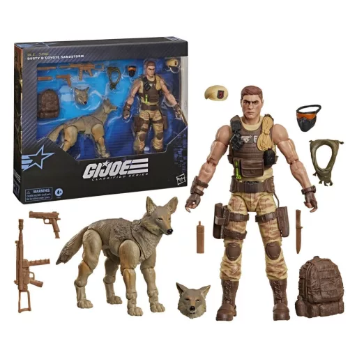 G.I. Joe Classified Series Action Figure #217 Dusty & Coyote Sandstorm 15 cm