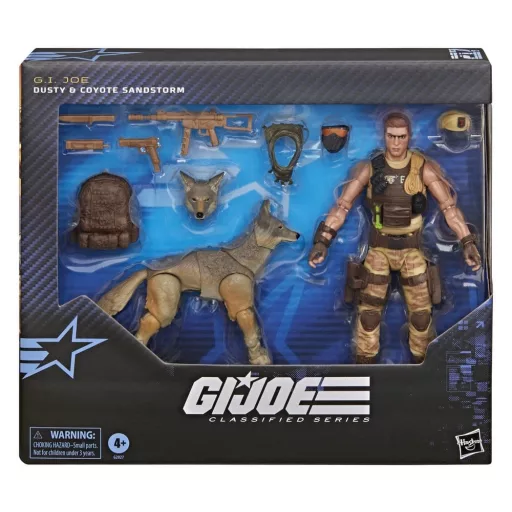 G.I. Joe Classified Series Action Figure #217 Dusty & Coyote Sandstorm 15 cm