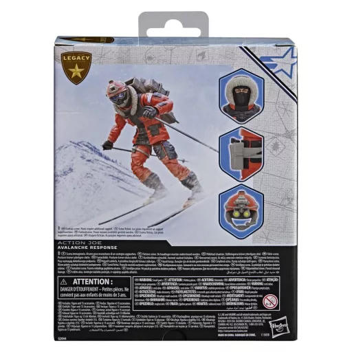 G.I. Joe Classified Series Legacy Collection Action Figure Action Joe - Avalanche Response 15 cm