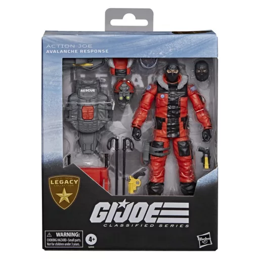 G.I. Joe Classified Series Legacy Collection Action Figure Action Joe - Avalanche Response 15 cm