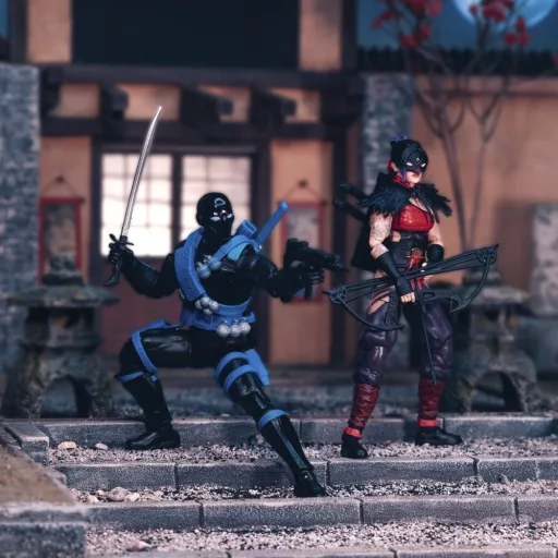 G.I. Joe Classified Series Action Figure 2-Pack Snake Eyes & Kim Jinx" Arashikage 15 cm"