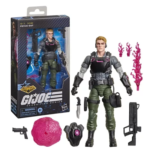 G.I. Joe Classified Series Action Figure Night Force: Psych-Out 15 cm