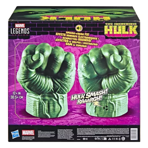 The Incredible Hulk Marvel Legends Premium Roleplay Fists