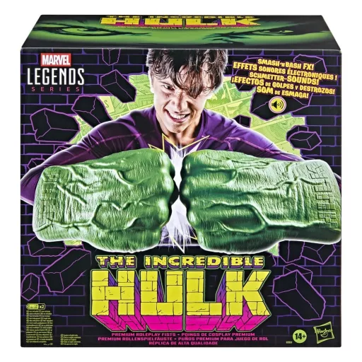 The Incredible Hulk Marvel Legends Premium Roleplay Fists