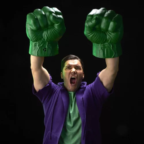 The Incredible Hulk Marvel Legends Premium Roleplay Fists