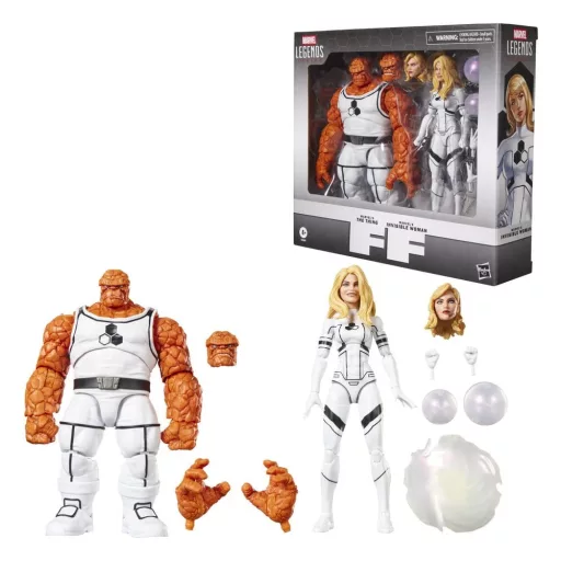 Future Foundation Marvel Legends Action Figure 2-Pack The Thing & Invisible Woman 15 cm