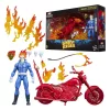 Ghost Rider Marvel Legends Action Figure  Johnny Blaze with Motorcycle 15 cm