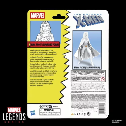 The Uncanny X-Men Marvel Legends Action Figure Emma Frost (Diamond Form) 15 cm