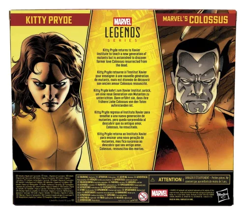 Astonishing X-Men Marvel Legends Action Figure 2-Pack Kitty Pryde & Marvel's Colossus 15 cm
