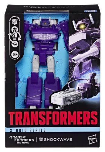 The Transformers: The Movie Studio Series Voyager Class Action Figure Shockwave 17 cm