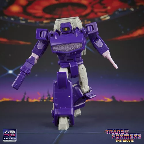 The Transformers: The Movie Studio Series Voyager Class Action Figure Shockwave 17 cm