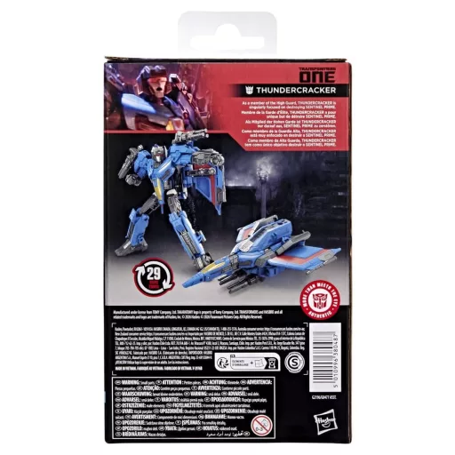 Transformers One Studio Series Deluxe Class Action Figure Thundercracker 13 cm