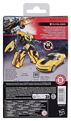 Transformers: Age of Extinction Studio Series Deluxe Class Action Figure Bumblebee 13 cm