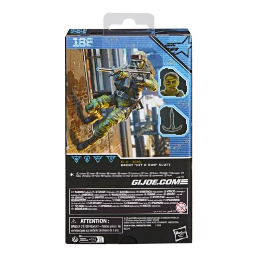 G.I. Joe Classified Series Action Figure Brent Hit & Run" Scott 15 cm"