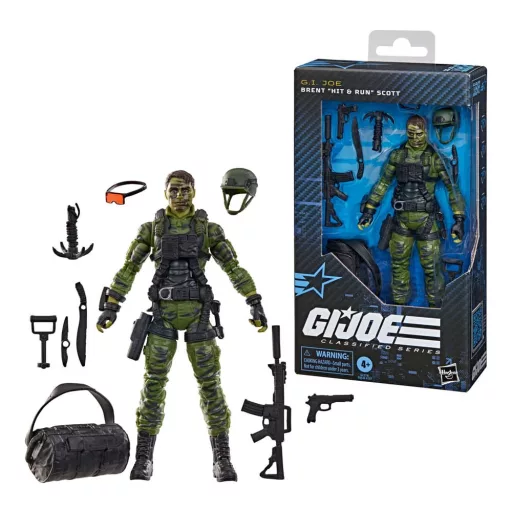 G.I. Joe Classified Series Action Figure Brent Hit & Run" Scott 15 cm"