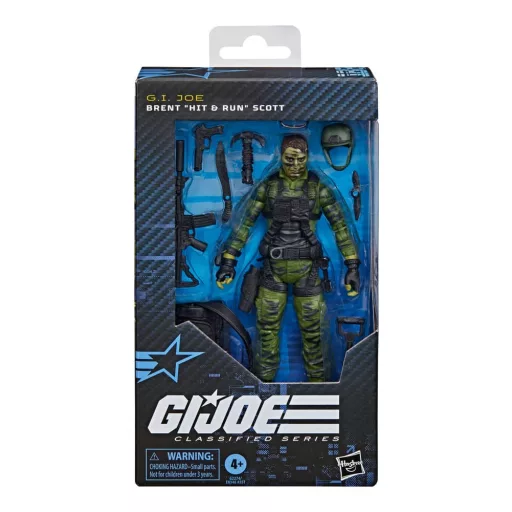 G.I. Joe Classified Series Action Figure Brent Hit & Run" Scott 15 cm"