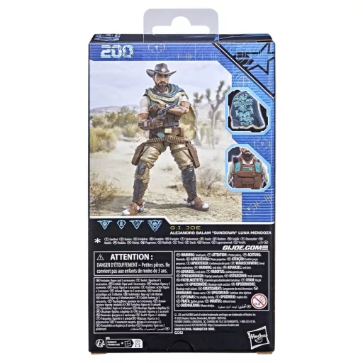 G.I. Joe Classified Series Action Figure #200 Alejandro Balam Sundown" Luna Mendoza 15 cm"