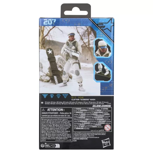 G.I. Joe Classified Series Action Figure #207 Clifton Iceberg" Nash 15 cm"