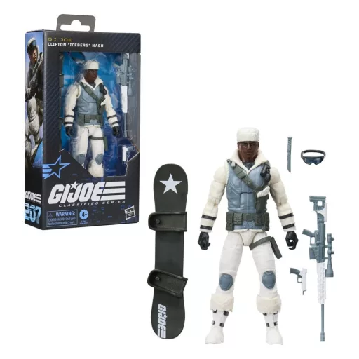 G.I. Joe Classified Series Action Figure #207 Clifton Iceberg" Nash 15 cm"
