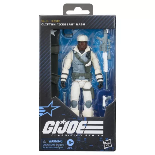 G.I. Joe Classified Series Action Figure #207 Clifton Iceberg" Nash 15 cm"