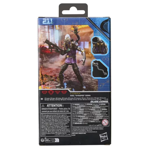 G.I. Joe Classified Series Action Figure #211 Axel Synapse" Soma 15 cm"