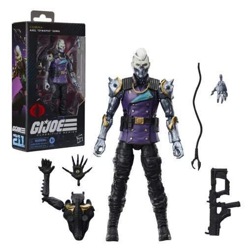 G.I. Joe Classified Series Action Figure #211 Axel Synapse" Soma 15 cm"
